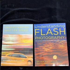 Understanding Shutter Speed &Understanding Flash Photo.2 PB Books Bryan Peterson